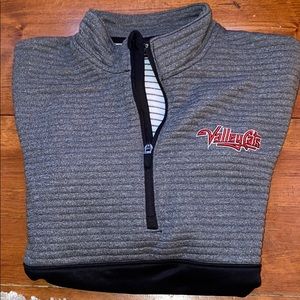 Half Zip-Up ValleyCats Pullover - Adult Small
